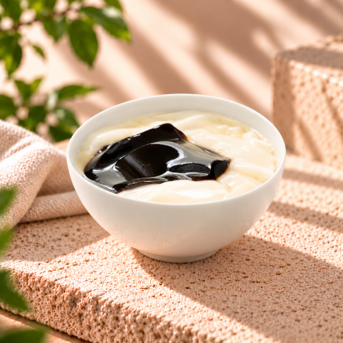 Beancurd with Grass Jelly