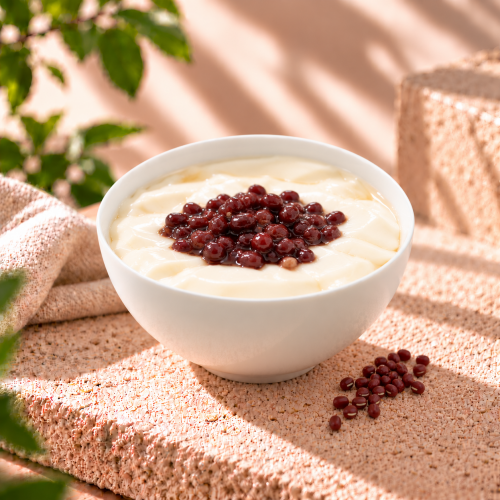Beancurd with Red Bean