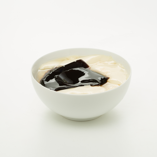Beancurd with Grass Jelly